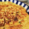 まみお✳'s cooksnap of when they made 青ネギ＆とろけるチーズのキムチチヂミ♪.