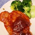 亀齢ふぁん's cooksnap of when they made 懐かしい洋食屋の味♪本格派ポークチャップ.
