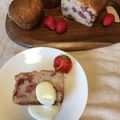 スッピン　K’s's cooksnap of when they made フレッシュ苺のパウンドケーキ.