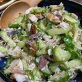 hawaiisuki's cooksnap of when they made サッパリで箸が進む☆鯵ときゅうりの和え物.