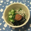 おはなすき's cooksnap of when they made *カルシウム豊富☆梅オクラ納豆*.