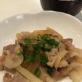 クックYNAD48☆'s cooksnap of when they made *豚バラと大根のめんつゆ炒め煮*.