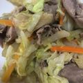 tetsu_love's cooksnap of when they made キャベツと玉ねぎの豚生姜焼き丼.
