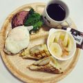 choco831's cooksnap of when they made お手軽ホットサンド ＊とんかつリメイク＊.