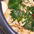 maho33☆'s cooksnap of when they made 簡単、味噌醤油もつ鍋.