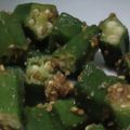 ヨシヨッシー's cooksnap of when they made オクラのごま和え.