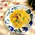 柚子♡⸝⸝⸝'s cooksnap of when they made サバ缶☆水菜の和風パスタ.