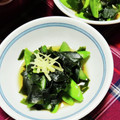 ともこキッチン's cooksnap of when they made 絹さやとワカメのさっと煮.