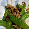 サコン's cooksnap of when they made もやし&絹さやのピリ辛オイスター炒め.