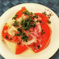 ダッフィーニーうに's cooksnap of when they made トマトと玉ねぎの和風サラダ.