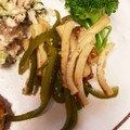 〈＊HATO＊〉's cooksnap of when they made ピーマンとちくわのきんぴら.