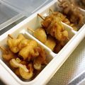 なすのお漬物's cooksnap of when they made お弁当に簡単～鶏皮の焼鳥風～冷凍保存.