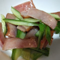 happykote's cooksnap of when they made 焼き豚ときゅうりの中華和え.