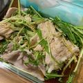 クックFH2MVN☆'s cooksnap of when they made 豚肉と水菜のレンジ蒸し*.