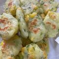 こまっちぇ's cooksnap of when they made 離乳食完了期★じゃがいもとコーンのおやき.