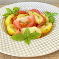ばぢこ's cooksnap of when they made トマトとバジルのはちみつマリネ.