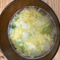 ☆苹凛☆'s cooksnap of when they made 速攻3分！卵と長ねぎの即席お吸い物.