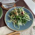 もりりんの森のちこ's cooksnap of when they made 水菜とナッツのマヨポンサラダ.