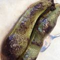 5peaches's cooksnap of when they made オーブンでそら豆.