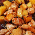 クック3K0H0S☆'s cooksnap of when they made さつまいもと鶏肉のこっくり煮.