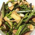 ウニちゃんママ's cooksnap of when they made 春の味！わらびと油揚げの煮物.
