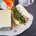 バカリャウ's cooksnap of when they made スモークサーモンサンドイッチ.