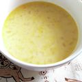 iketa's cooksnap of when they made ほっこり優しい♡かぼちゃ豆乳スープ.