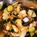 クックT1X217☆'s cooksnap of when they made 混ぜるだけ！たこと長芋のマリネ.