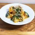 horseland's cooksnap of when they made かぼちゃのお好み風味.