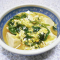 ＠迷子＠'s cooksnap of when they made ほうれん草と豆腐の卵とじ♪.
