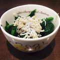Ｐ子ママ's cooksnap of when they made ほうれん草としらすのお浸し.