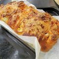 味噌あじ's cooksnap of when they made ハムマヨチーズのちぎりパン♪.