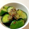 クックY17585☆'s cooksnap of when they made 無限きゅうり！きゅうりのナムル風.
