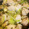 智☆恵's cooksnap of when they made たっぷりきのこと白菜と鶏つくねのスープ.