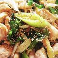 monjimari's cooksnap of when they made 夏にぴったり！九条ネギと鶏肉のおつまみ.