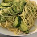 lucida's cooksnap of when they made 緑のパスタ☆ズッキーニ.