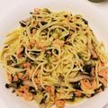 黄色い鳥v's cooksnap of when they made ホットクック小松菜ベーコンクリームパスタ.