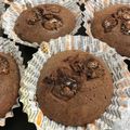 ひつじ・×・'s cooksnap of when they made パン屋さんのチョコマフィン♪.