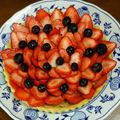 クックむぅ's cooksnap of when they made 砂糖なし・ヴィーガン☆米粉のいちごタルト.