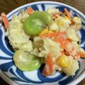 まっちゃの台所's cooksnap of when they made そら豆と新じゃがのサラダ.