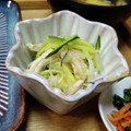 のんこ818's cooksnap of when they made 中華風　梅と鶏胸肉のしゃきしゃきサラダ　.