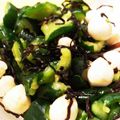 duffy_LOVE's cooksnap of when they made きゅうりとモッツァレラの塩昆布和え.