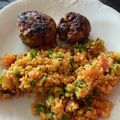 ぶれんねっせる's cooksnap of when they made ブルグルのサラダ クスル☆トルコ.