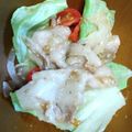 むねのしん's cooksnap of when they made ♧しゃぶしゃぶサラダ+手作りごまポン酢.