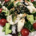 わにかり's cooksnap of when they made 包丁要らず☆長芋、きゅうりの叩きサラダ.