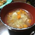 momoharu_f's cooksnap of when they made 簡単！コンソメ野菜スープ♪.