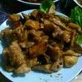 優くんのばあば's cooksnap of when they made 【給食】チキンチキンごぼう.