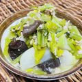 料理男子部🍻's cooksnap of when they made かぶとキクラゲの挽き肉あんかけ.