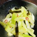 kinniko's cooksnap of when they made ピリ辛セロリの浅漬け.