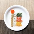 sAix59's cooksnap of when they made 子供の日☆鯉のぼりプレート～離乳食中期～.
